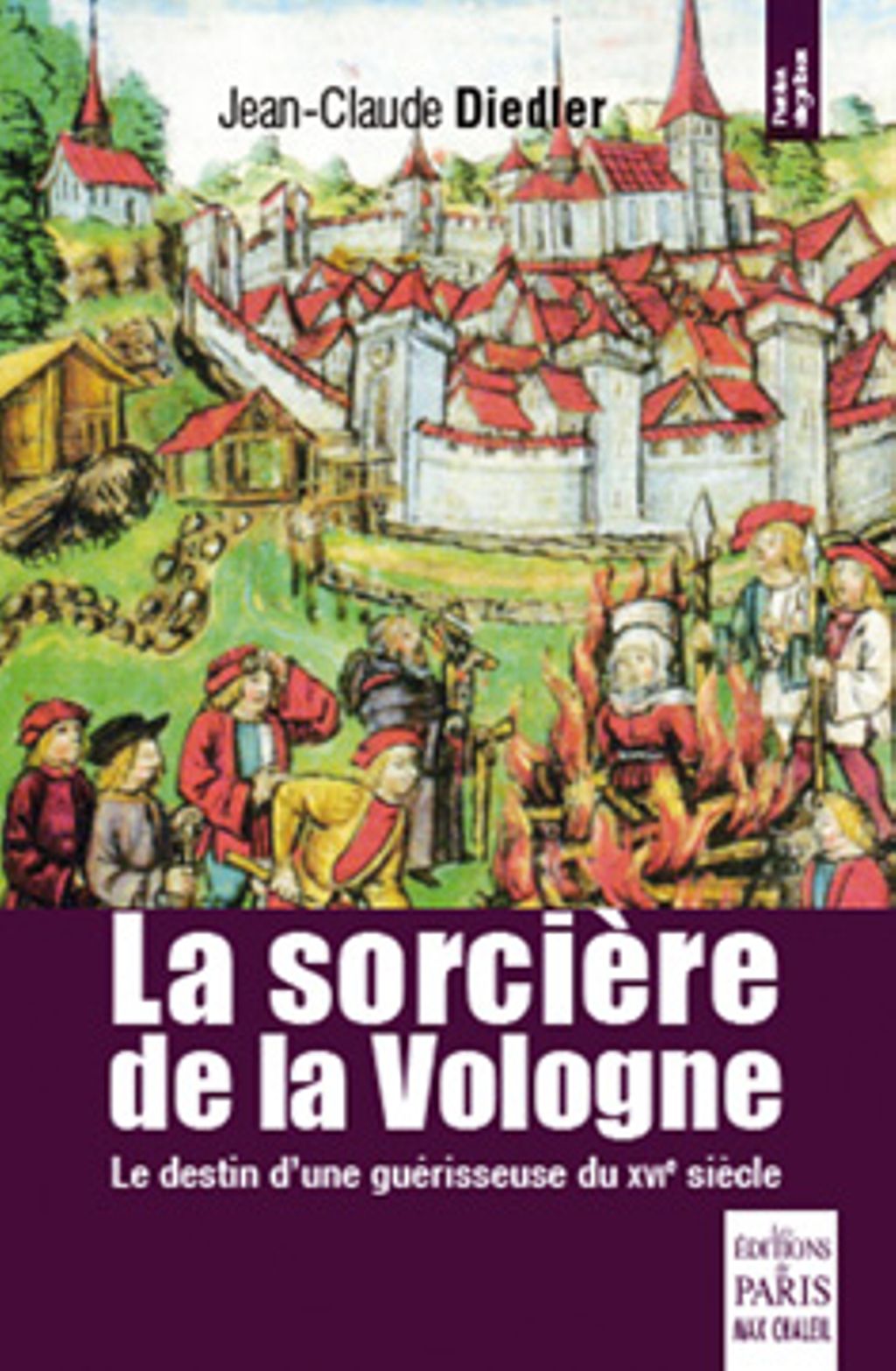 La sorcière de la Vologne Couverture